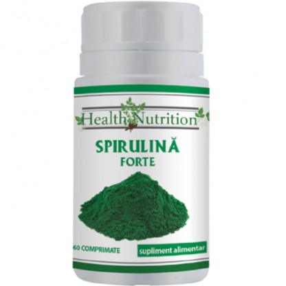 Spirulina Forte 500mg 60 tablete Health Nutrition