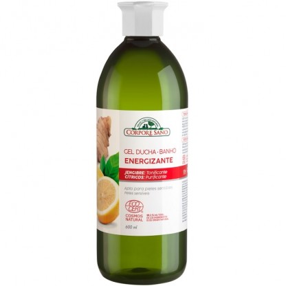 Gel de dus energizant cu ghimbir si citrice 600ml Corpore Sano