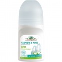 Deodorant roll-on cu alaun si aloe vera, fara aluminiu si alcool 75ml Corpore Sano