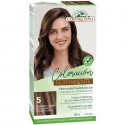 Vopsea de par permanenta, fara amoniac nr 5 Castaniu deschis 140ml Corpore Sano