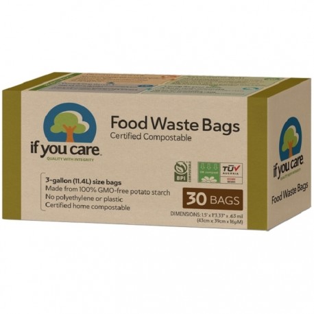 Saci menajeri compostabili 11.4L, 30 buc If You Care