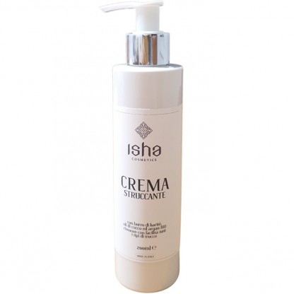 Crema demachianta cu unt de shea, ulei de cocos si argan 200ml Isha