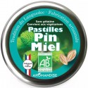 Bomboane artizanale cu pin si miere bio 45g Aromandise