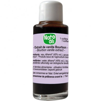 Extract de vanilie Bourbon bio 15ml Nat-Ali