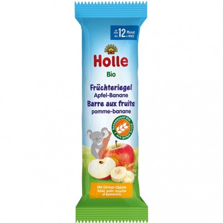Baton cu mar si banana bio pentru copii +12 luni 25g Holle