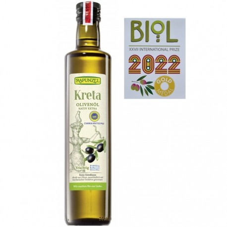 Ulei de masline din Creta extravirgin bio, presat la rece 500ml Rapunzel