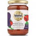Sos Toscana cu rosii si vinete pentru paste bio 350g Biona