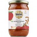 Supa Minestrone cu legume si paste bio 680g Biona