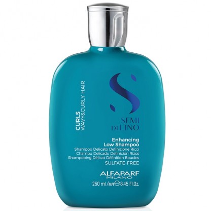 Sampon pentru par cret, ondulat Semi di Lino 250ml Alfaparf Milano