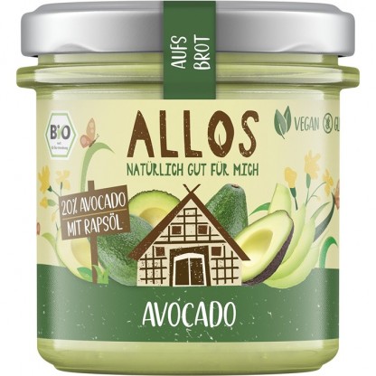 Crema tartinabila din avocado bio 140g Allos