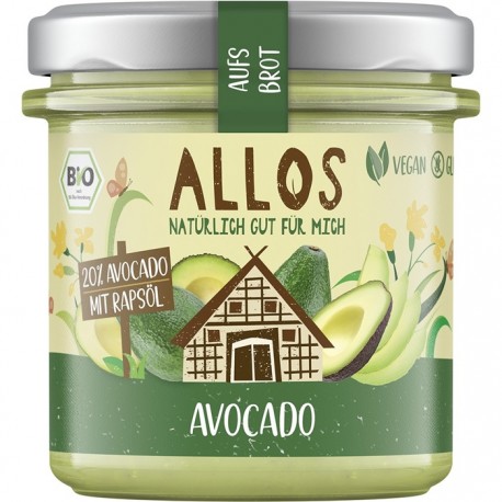 Crema tartinabila din avocado bio 140g Allos