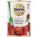 Fasole rosie in sos chilli bio 395g Biona