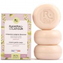 Cutie 3 sapunuri naturale cu patchouli 375g Rampal Latour