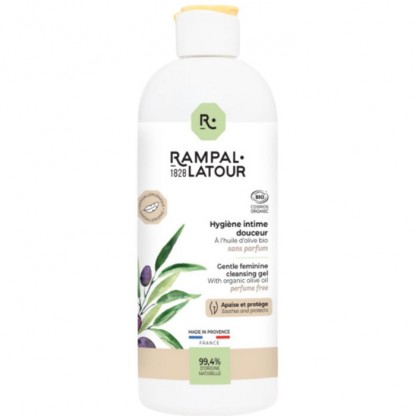 Gel pentru igiena intima fara parfum, organic 500ml Rampal Latour
