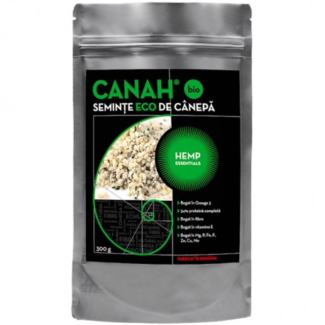 Seminte decorticate de canepa bio 300g Canah