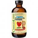 Ulei de ficat de cod (Cod liver oil) pt copii 237ml (gust de capsune) Childlife Essentials