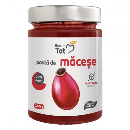 Bun de tot - Dulceata de macese (pasta) fara zahar 360g Dacia Plant