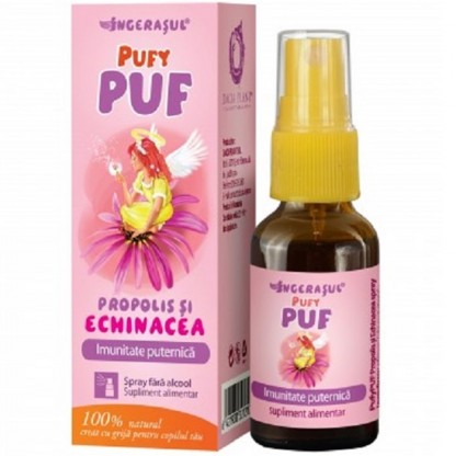 Spray Pufy Puf Propolis si Echinacea (intareste imunitatea) 20ml Dacia Plant