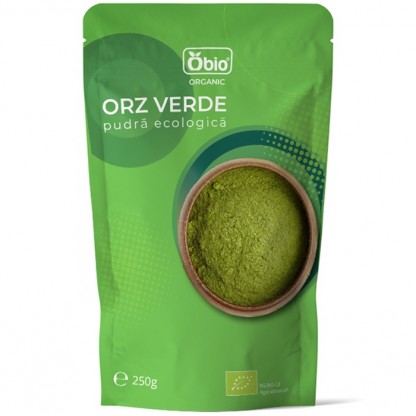Orz verde pudra bio raw vegan 250g Obio