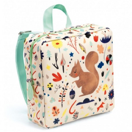 Rucsac pentru gradinita Veverita Djeco