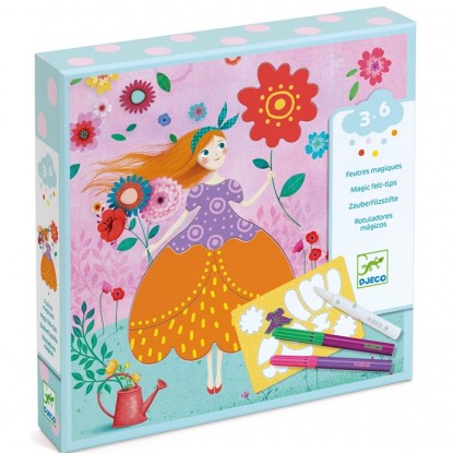Atelier de desen Rochii frumoase Djeco, de la 3 ani