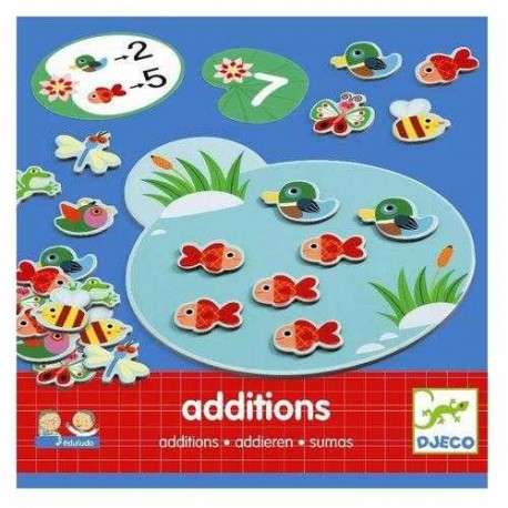 Eduludo Addition Djeco, joc cu calcule de la 4 ani