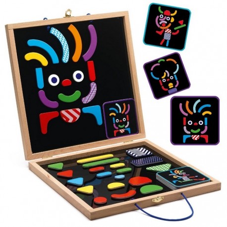 Geobonhomme joc cu magneţi Djeco, de la 4 ani