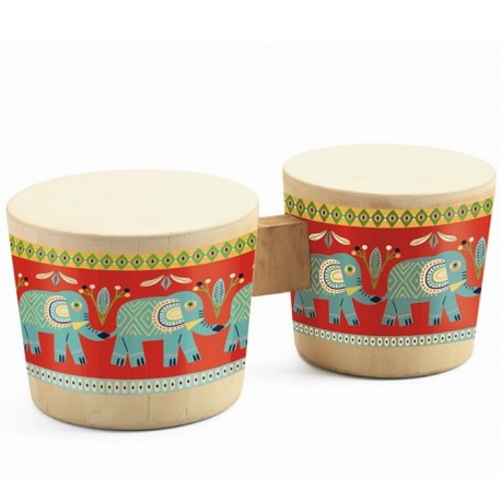 Instrument muzical Bongo Djeco, de la 3 ani