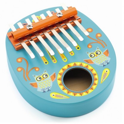 Instrument muzical Kalimba Djeco, de la 4 ani