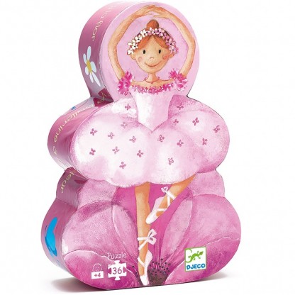 Puzzle Balerina Djeco, de la 4 ani