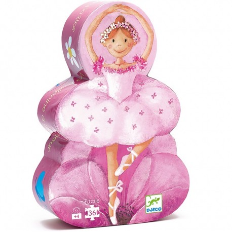 Puzzle Djeco Balerina, de la 4 ani