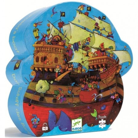 Puzzle Corabia Barbarossa Djeco, de la 5 ani
