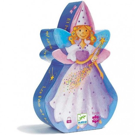 Puzzle Zana si Unicornul Djeco, de la 4 ani