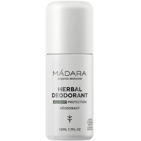 Deodorant natural roll on Herbal, cu ierburi si alaun 50ml Madara Organic