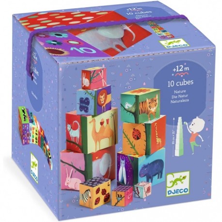 Turn de construit Djeco Natura, de la 1 an