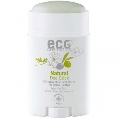 Deodorant stick cu nalba si frunze de maslin 50g Eco Cosmetics