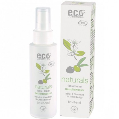 Lotiune tonica pt fermitate cu acid hialuronic, portocale si maslin 100ml Eco Cosmetics