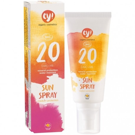 Spray bio de protectie solara FPS 20 Eco Cosmetics 100ml