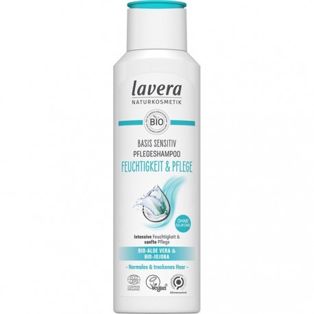 Sampon hidratare si ingrijire pt par normal, uscat Basis Sensitiv 250ml Lavera