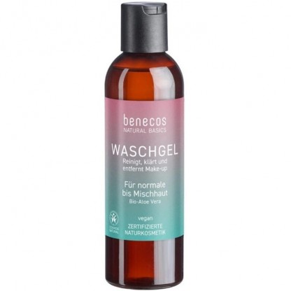 Gel de spalare demachiant cu aloe vera 200ml Benecos