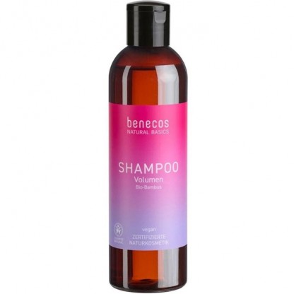 Sampon pentru volum cu bambus bio 250ml Benecos