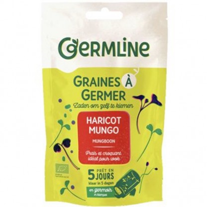 Fasole mung bio pentru germinat 200g Germline