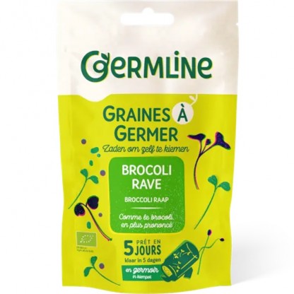 Broccoli Rabe bio seminte pentru germinat 100g Germline