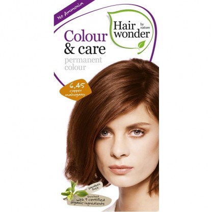Vopsea permanenta fara amoniac Cooper Mahogany 6.45 Colour Care Hairwonder