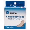 Bandaj neuromuscular elastic adeziv cu turmalina, rola 5m Irisana