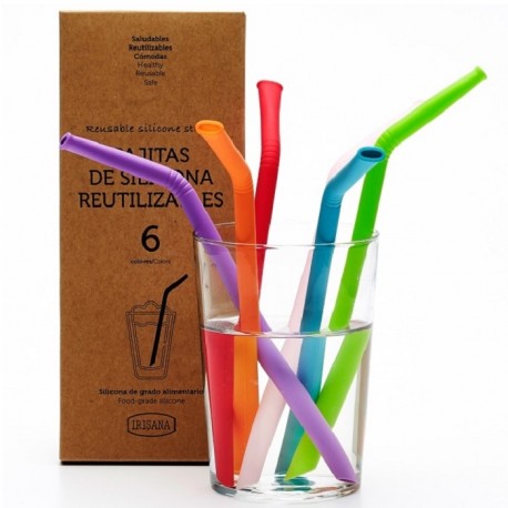 Paie reutilizabile din silicon, set 6 buc Irisana
