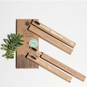 Set 4 periute de dinti din bambus cu carbon activ Irisana