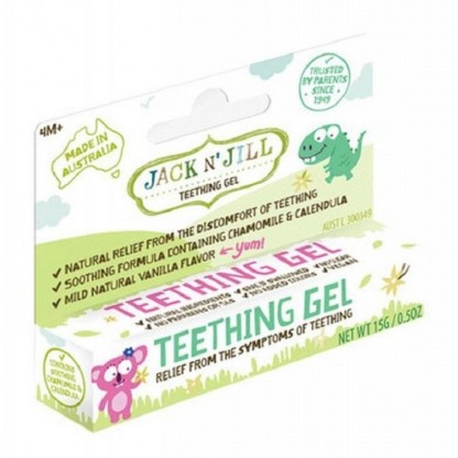 Gel calmant natural pt eruptii dentare bebelusi 15g Jack n' Jill 