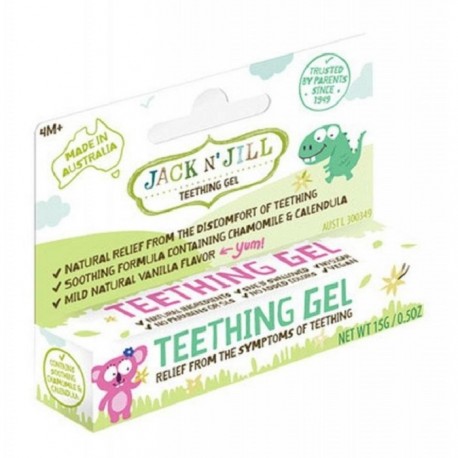 Gel calmant natural pt eruptii dentare bebelusi 15g Jack n' Jill 