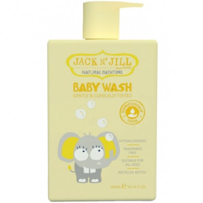 Gel de dus pentru bebelusi, fara parfum 300ml Jack n Jill